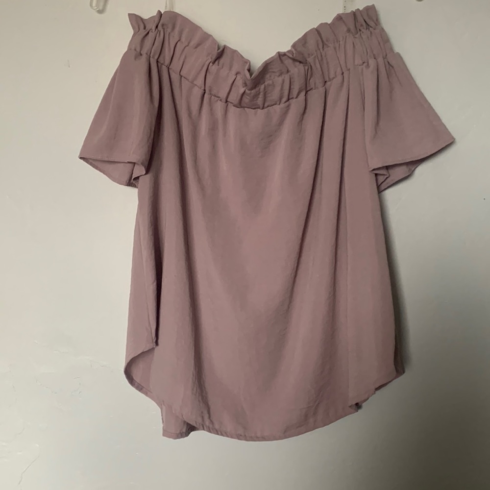 HAUTE MONDE off shoulder old rose color Size Medium